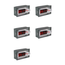 5X Digitale Displaypotentiometer met Variabele Weerstand van 10 KΩ, Weerstandssignaalsimulator voor Snelheidsregelaaromvormer