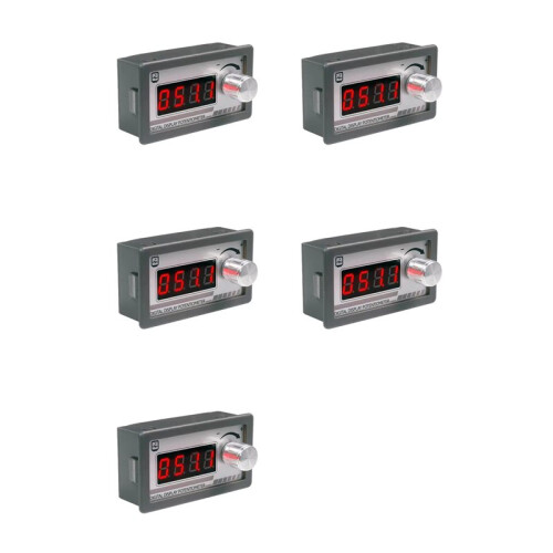 5X Digital Display Potentiometer Variable Resistor 10k Ω Resistance Signal Simulator for Speed Controller Inverter