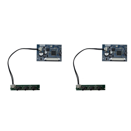 2X Kit de Módulo de Placa de Driver de Display LCD para Porta-Retratos Digital AV Automotivo Multifuncional de 4,3 Polegadas