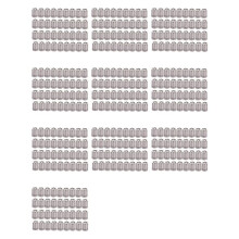 360 Pièces Lumières Miniatures pour Maison de Poupée, Lumières LED Miniatures pour L'Artisanat, Spots Fonctionnant sur Batterie (Blanc Chaud)