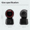 2X 1D 2D QR Wired Barcode Scanner Automatic Sense Reader USB Desktop Barcode Reader 7