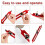 2X Contour Gauge Scribe Tool, Precise Profile Scribing Ruler with Adjustable Pencil Holder 10