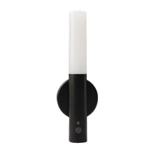 Intelligent Human Body Induction Night Lights LED Rechargeable Corridor Wall Light Household Toilet Wall Induction Black