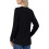 Damenpullover Plissiert Elegant Rundhalsausschnitt Bequem Warm Schwarz S — damenpullover schwarz, plissierter pullover, tunika oversize bluse 4