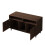 Katzentoilettenschrank mit Ablage und Sandfang, Walnuss 6