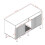 Katzentoilettenschrank mit Ablage und Sandfang, Walnuss 7