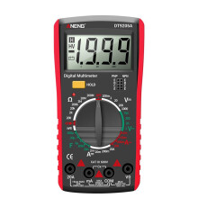 3X ANENG DT9205A Multimètre Numérique Testeur de Transistor Ca / Cc Testeur de Test NCV Électrique Professionnel Analogique Plage Automatique Rouge