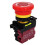 2pcs 22mm LA36M Emergency Stop  Lockable Push Button 1NC Red Mushroom  E-Stop Switches  Off VaneAims 3