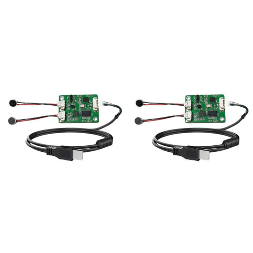 2X Dual-Microphone Matrix Noise Reduction Array AI Voice Interaction Reply Cancellation Voice Enhancement 1