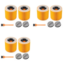 6x HEPA Filter for WD2 WD3 WD1 MV3 MV2 Vacuum Cleaner Part WD2250 WD3.200 A2004 A2054 A2204 A2656