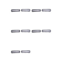 10 Stuks 24V Truck LED Zonneklep Licht Zonnescherm Licht voor Truck TGX Truck TGS 81252606121
