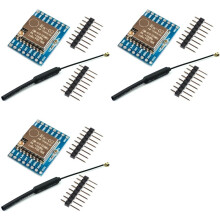 3X 433MHZ SX1278 LoRa Module 433M 10KM Ra-02 Wireless Spread Spectrum Transmission Board 2.4G IPX Antenna for Home