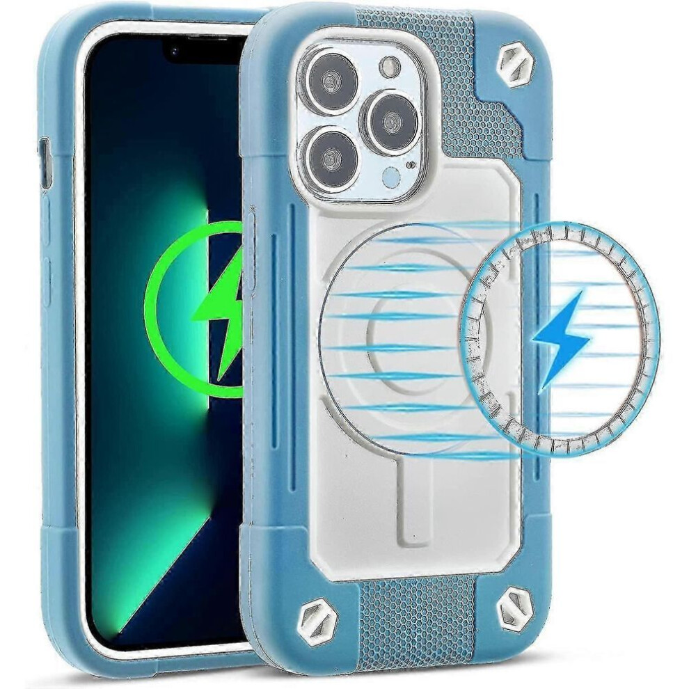 Magnetic Military Grade Anti-Drop Rugged Case For Iphone 13 Pro/Pro Max With Magsafe 26S 9558695816938