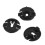 100 St Bil Hjulhus Foder FäStbricka Plast Fasta Clips 4F0825429A för - A4 B8 7