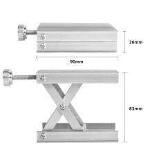 12/16 Wire Rack Horizontal Lifting Platform Adjustable Lifting Platform Supporting 360 Horizontal and Vertical