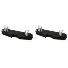 2X Humbucker Pickup Hoogteverstellingspads met Veer voor Elektrische Gitaar