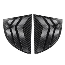 1Par Bil Bakruta Slutarskydd Trim för Sedan 8Th 2005-2011 Sidogaller Trim Panel Vent Sticker B