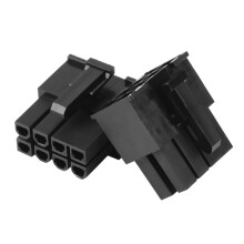 180 St 4,2 mm 8P 8PIN Hane PCI-E PCIe Strömkontakt Plastskal för PC Dator ATX Grafikkort GPU, Svart