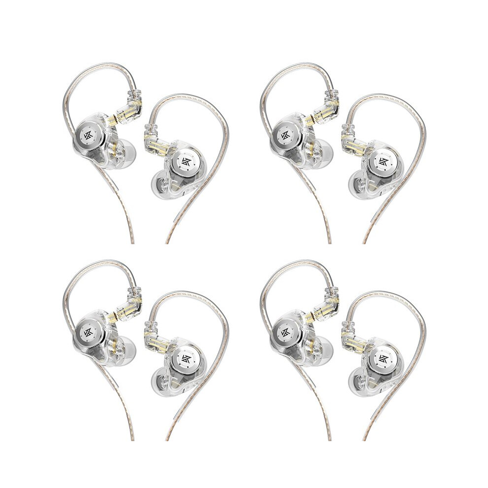 4X Kz Edx Pro In-Ear Headphone Hifi Stereo Bass Earphones With Detachable Cable No Microphone-E 6032904591401