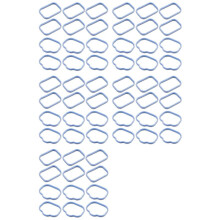 60x Ensemble de Joints de Collecteur D'Admission Inférieur et Supérieur pour 3.6L 184562A 5184331AC MS97204 MS97205