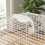 PawHut PawHut Bird Cage Foldable Portable with Top Handle Black 9