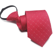 (Style 27)Boy Girl Polyester Business Tie Convenient Zipper Easy Wear Decoration Clothing