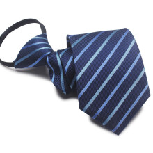(Style 33)Boy Girl Polyester Business Tie Convenient Zipper Easy Wear Decoration Clothing