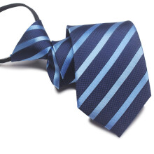 (Style 52)Boy Girl Polyester Business Tie Convenient Zipper Easy Wear Decoration Clothing