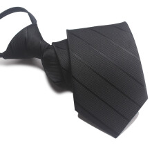 (Style 63)Boy Girl Polyester Business Tie Convenient Zipper Easy Wear Decoration Clothing