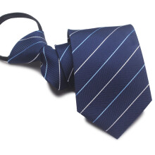 (Style 66)Boy Girl Polyester Business Tie Convenient Zipper Easy Wear Decoration Clothing