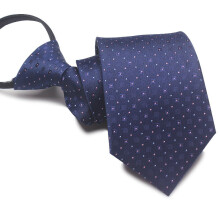 (Style 80)Boy Girl Polyester Business Tie Convenient Zipper Easy Wear Decoration Clothing