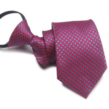 (Style 99)Boy Girl Polyester Business Tie Convenient Zipper Easy Wear Decoration Clothing