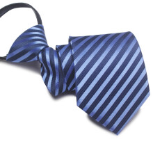 (Style 65)Boy Girl Polyester Business Tie Convenient Zipper Easy Wear Decoration Clothing