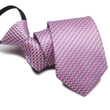 (Style 107)Boy Girl Polyester Business Tie Convenient Zipper Easy Wear Decoration Clothing