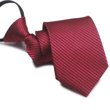 (Style 56)Boy Girl Polyester Business Tie Convenient Zipper Easy Wear Decoration Clothing