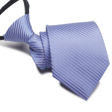 (Style 57)Boy Girl Polyester Business Tie Convenient Zipper Easy Wear Decoration Clothing