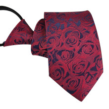 (Style 53)Boy Girl Polyester Business Tie Convenient Zipper Easy Wear Decoration Clothing