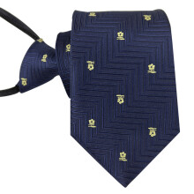 (Style 100)Boy Girl Polyester Business Tie Convenient Zipper Easy Wear Decoration Clothing