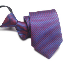 (Style 92)Boy Girl Polyester Business Tie Convenient Zipper Easy Wear Decoration Clothing
