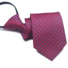 (Style 69)Boy Girl Polyester Business Tie Convenient Zipper Easy Wear Decoration Clothing