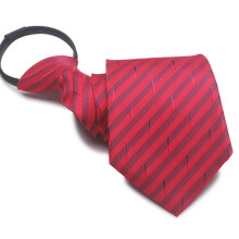 (Style 103)Boy Girl Polyester Business Tie Convenient Zipper Easy Wear Decoration Clothing