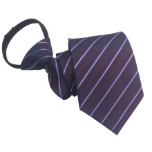(Style 114)Boy Girl Polyester Business Tie Convenient Zipper Easy Wear Decoration Clothing