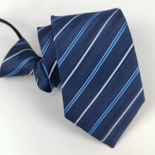 (Style 128)Boy Girl Polyester Business Tie Convenient Zipper Easy Wear Decoration Clothing