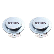 2X Altoparlanti Audio Altoparlante A Vibrazione Piana da 44 mm Altoparlante A Risonanza 10 W 8 Ohm DIY per Home Theater HOT