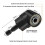 12Pcs Right Angle Drill Attachment Set with Hex Socket Adapters and 105 Angle Drill Adapters 10