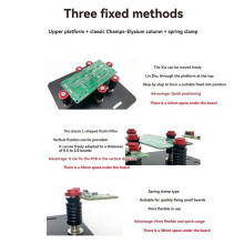 8 Pièces de Fixation Universelle pour PCB, Broches Magnétiques, Rainure, Pince Fixe pour la Fabrication Électronique, la Réparation, le Soudage de