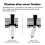 2X P1P/P1S Hotend 0.6mm Ceramic Assembled Extruder Printhead Kit for  P1P/P1S- 3D Printer Hot End Replacement 5