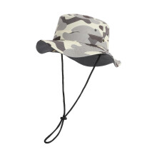 (Camouflage Beige)Cappello mimetico protezione solare bambini cappello da pesca leggero con caratteristiche impermeabile