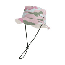 (Camouflage Pink)Chapeau de Pêche Léger Camouflage Crème Solaire Enfant avec Caractéristiques Imperméables