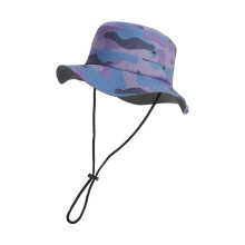 (Camouflage Purple)Camouflage Sonnenschutz Hut Kinder leichter Fischerhut mit wasserdichten Funktionen